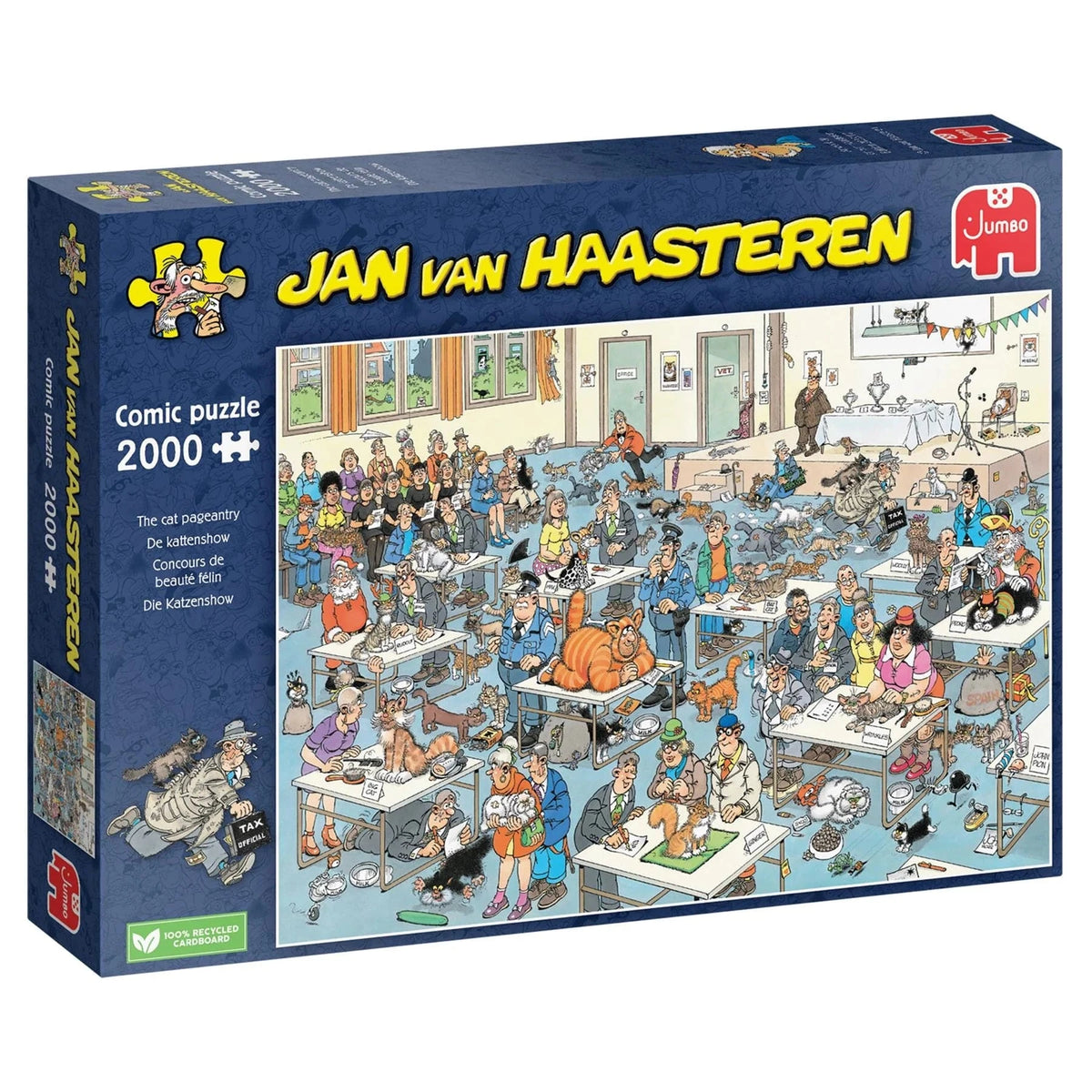 Brain Games LV Jan van Haasteren - The cat pageantry  (2000 pieces)