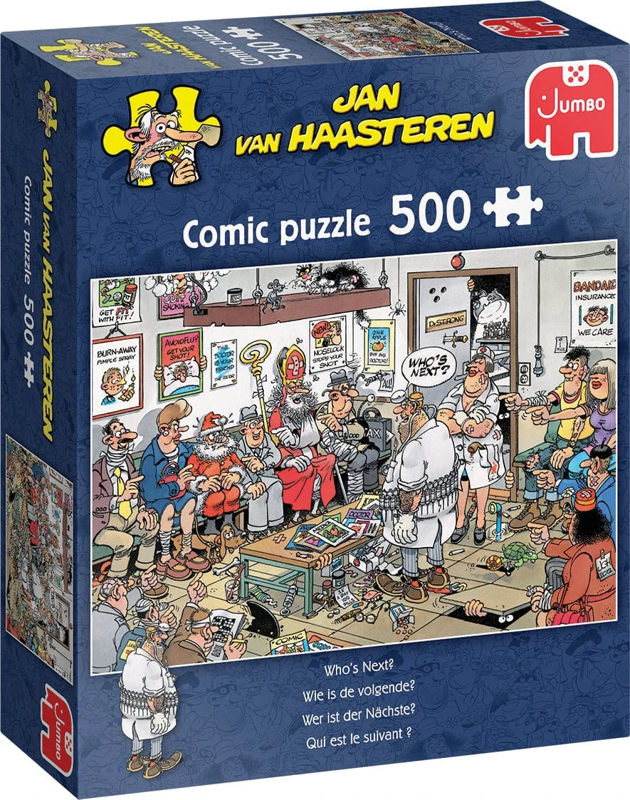 Brain Games LV Jan van Haasteren - Who's Next? (500 pieces)