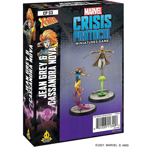 Brain Games LV galda spēles Jean Gray and Cassandra Nova: Marvel Crisis Protocol Paplašinājums