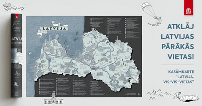 Brain Games LV Kasāmkarte Latvijas VIS-VIS-VIETAS