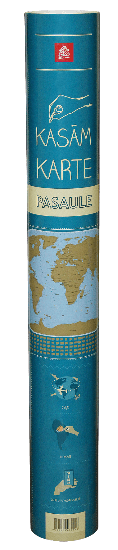Brain Games LV Kasāmkarte Pasaule 1:50 000 000
