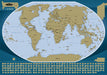 Brain Games LV Kasāmkarte Pasaule 1:50 000 000