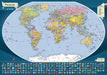Brain Games LV Kasāmkarte Pasaule 1:50 000 000