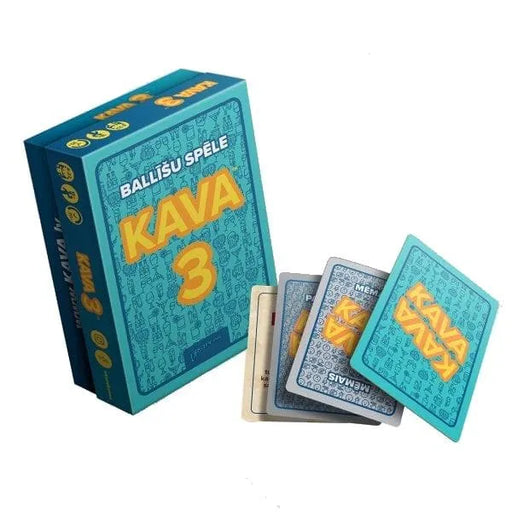 Brain-Games.lv Ballīšu / Viesību spēles Kava 3, galda spēle