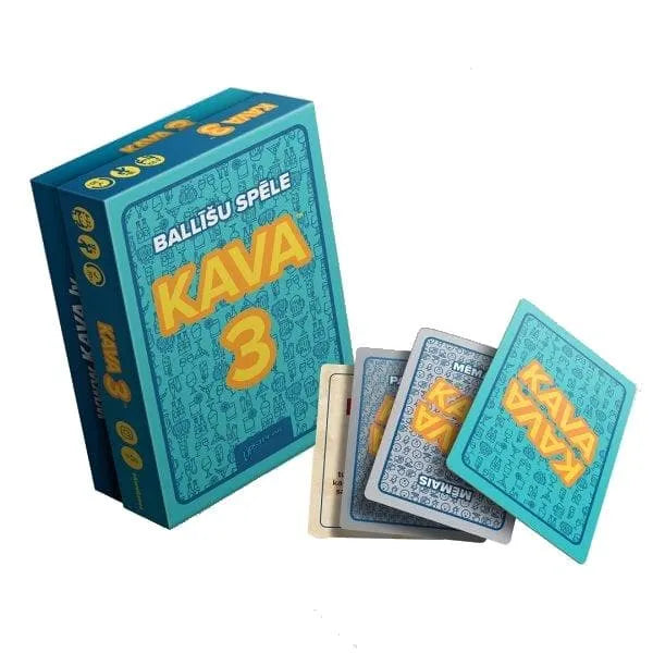 Brain-Games.lv Ballīšu / Viesību spēles Kava 3, galda spēle