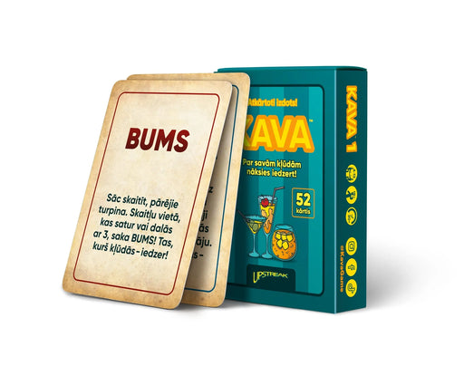 Brain-Games.lv Ballīšu / Viesību spēles Kava, galda spēle