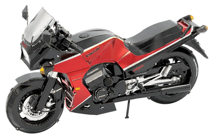 Brain-Games.lv Mēroga modelis Kawasaki GPz900R, Premium Series metāla konstruktors