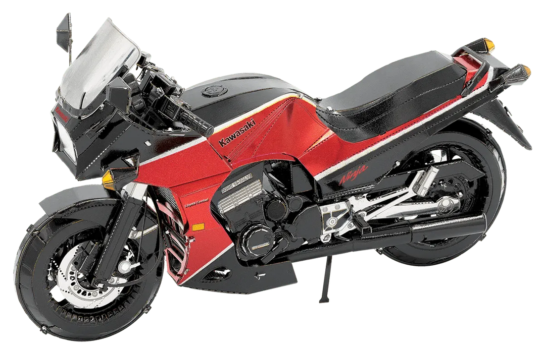 Brain-Games.lv Mēroga modelis Kawasaki GPz900R, Premium Series metāla konstruktors