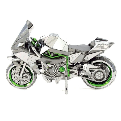 Brain Games LV Mēroga modelis Kawasaki Ninja H2R, Premium Series metāla konstruktors