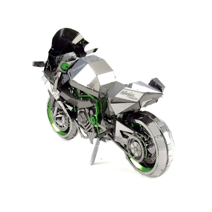Brain Games LV Mēroga modelis Kawasaki Ninja H2R, Premium Series metāla konstruktors