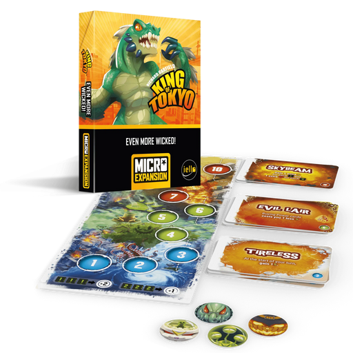 n/a galda spēles KING OF TOKYO - Even More Wicked! (paplašinājums)