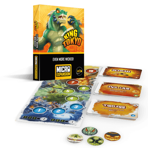 n/a galda spēles KING OF TOKYO - Even More Wicked! (paplašinājums)