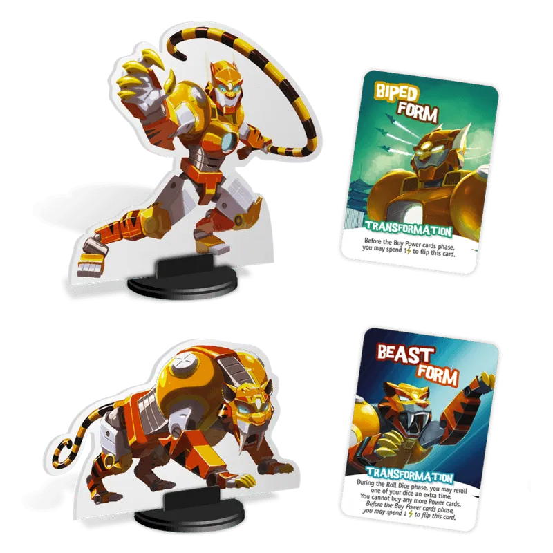 Brain-Games.lv galda spēles King of Tokyo: Monster Pack - Cybertooth (paplašinājums)