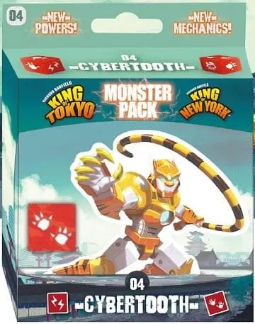 Brain-Games.lv galda spēles King of Tokyo: Monster Pack - Cybertooth (paplašinājums)