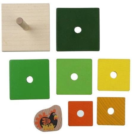 Brain Games LV Koka klucīšu piramīdu komplekts LD-15