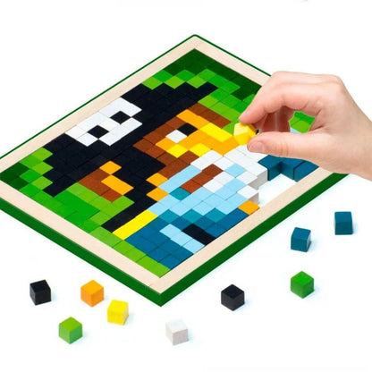 n/a Koka mozaīka «Wooden pixels 5» Pirāti