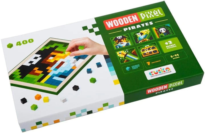 n/a Koka mozaīka «Wooden pixels 5» Pirāti