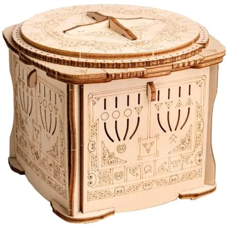 Brain Games Wooden Secret Box LOCK BOX (DIY kit)