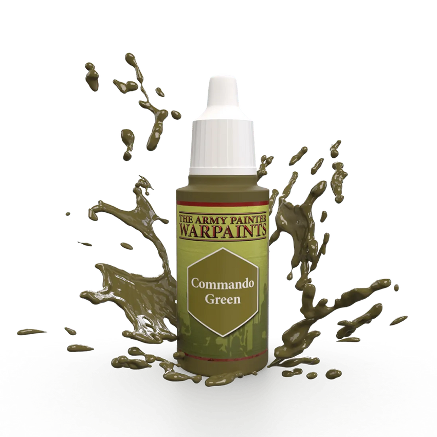 Brain Games LV Krāsošanas piederumi Krāsa Commando Green, 18ml