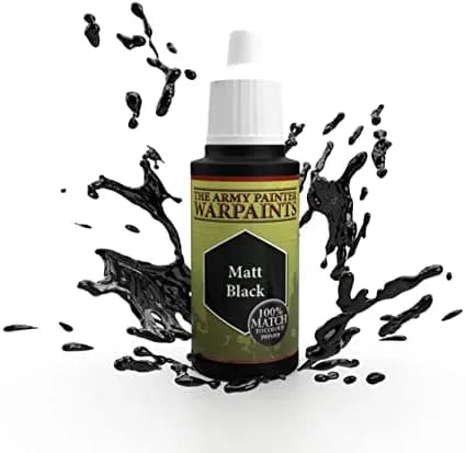 Brain Games LV Krāsošanas piederumi Krāsa Matt Black, 18ml