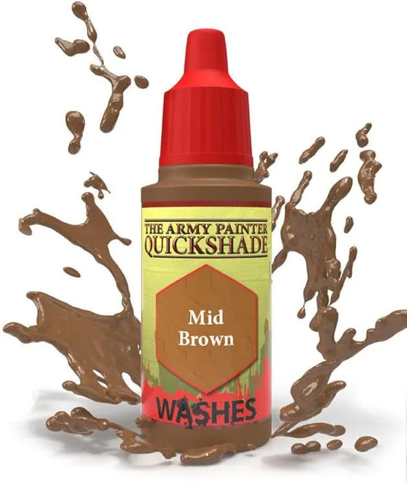 Brain Games LV Krāsošanas piederumi Krāsa Mid Brown, 18ml