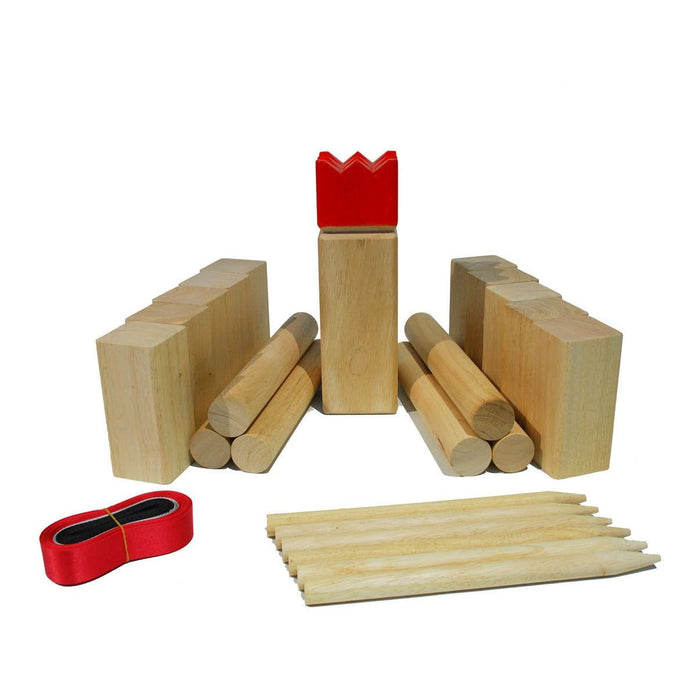 Brain Games LV galda spēles Kubb Pro Rubberwood