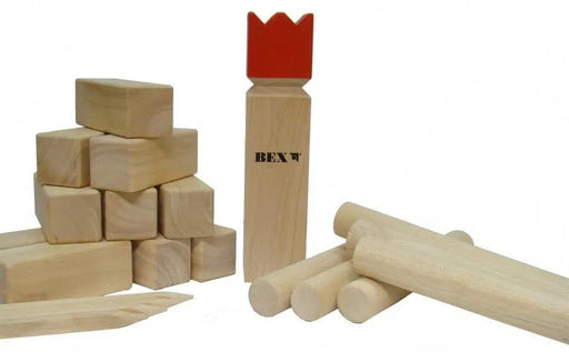 Brain Games LV galda spēles Kubb Viking Original, red king