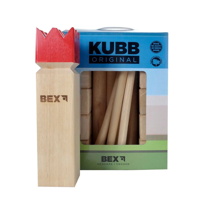 Brain Games LV galda spēles Kubb Viking Original, red king