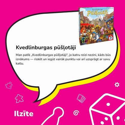 Brain Games galda spēles Kvedlinburgas Pūšļotāji