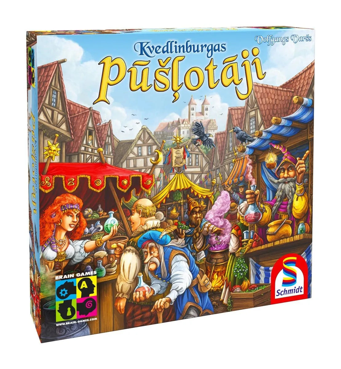 BrainGames galda spēles Kvedlinburgas Pūšļotāji