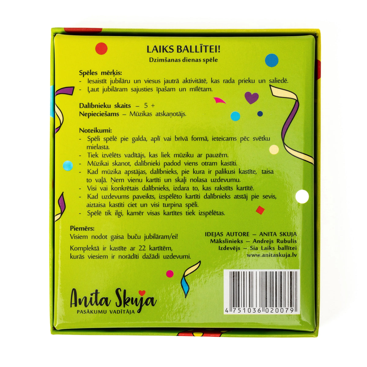 Brain Games LV Laiks ballītei