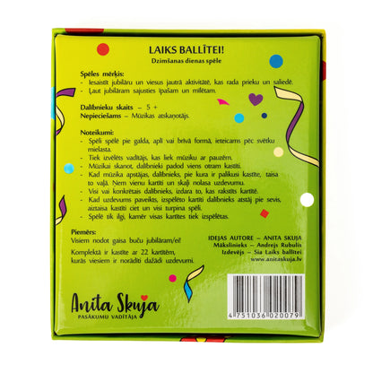 Brain Games LV Laiks ballītei