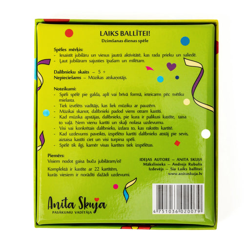 Brain Games LV Laiks ballītei