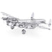 Brain Games LV Mēroga modelis Lancaster Bomber, metāla konstruktors