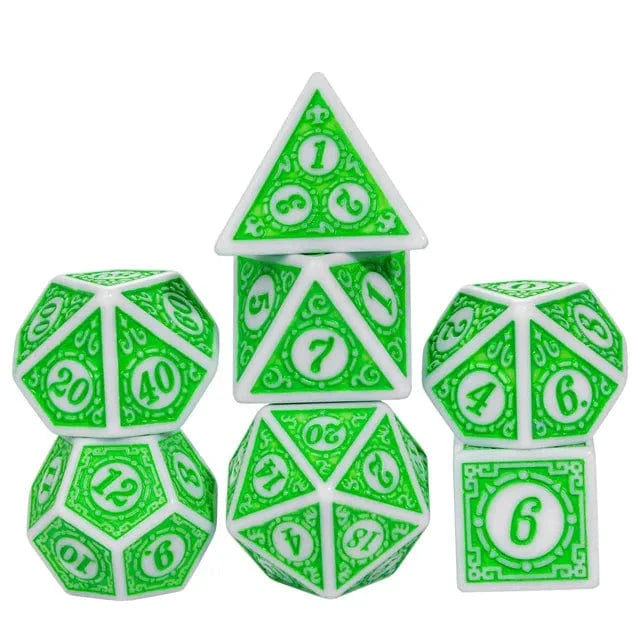 Brain Games LV Leafy RPG Dice Set (7)