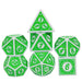 Brain Games LV Leafy RPG Dice Set (7)