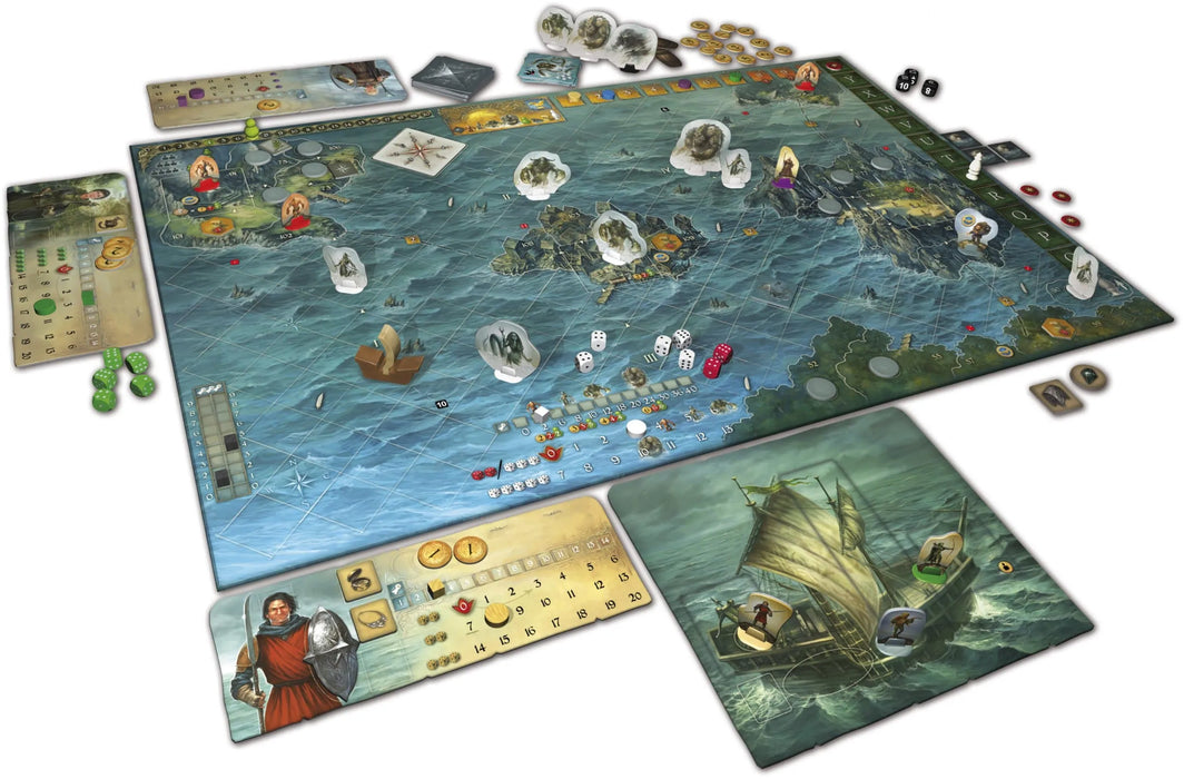 Brain Games LV galda spēles Legends of Andor - Journey to North (paplsāinājums)
