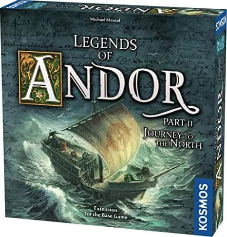 Brain Games LV galda spēles Legends of Andor - Journey to North (paplsāinājums)