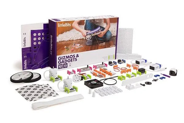 n/a Bērniem littleBits - Gizmoes & Gadgets Kit, 2nd Edition