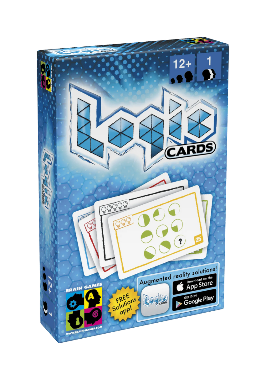 BrainGames Prāta mežģi Logic Cards: Blue, prāta mežģis