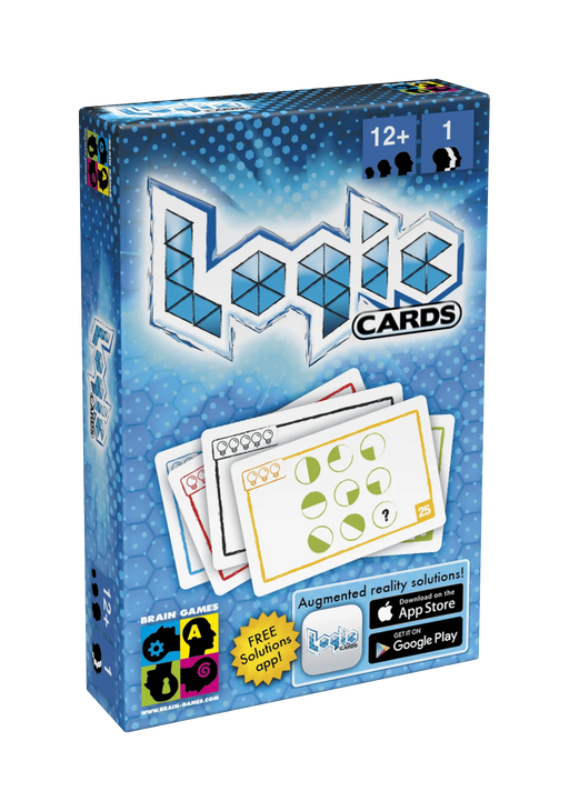 BrainGames Prāta mežģi Logic Cards: Blue, prāta mežģis