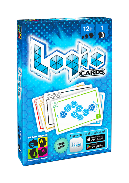 Brain Games LV Logic Cards Blue