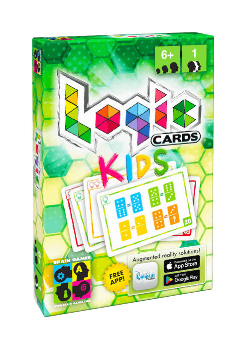 Brain Games LV Logic Cards Kids Green