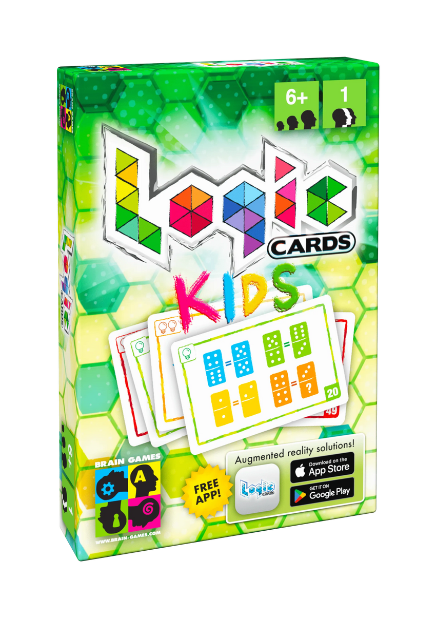 Brain Games LV Logic Cards Kids Green