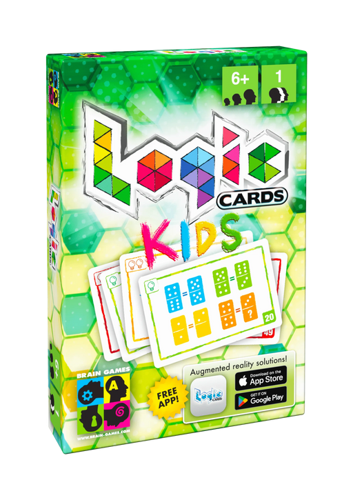 Brain Games LV Logic Cards Kids Green