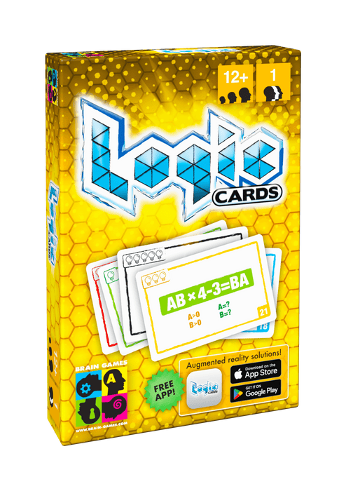 Brain Games LV Logic Cards Yellow