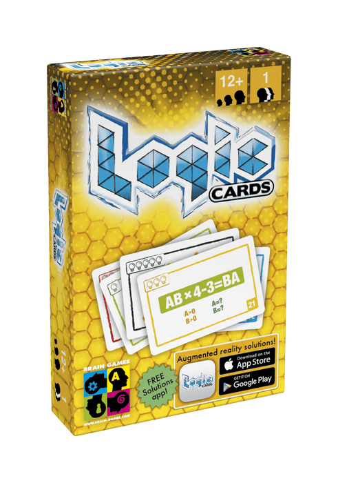 BrainGames Prāta mežģi Logic Cards: Yellow, prāta mežģis