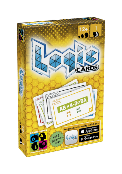 BrainGames Prāta mežģi Logic Cards: Yellow, prāta mežģis