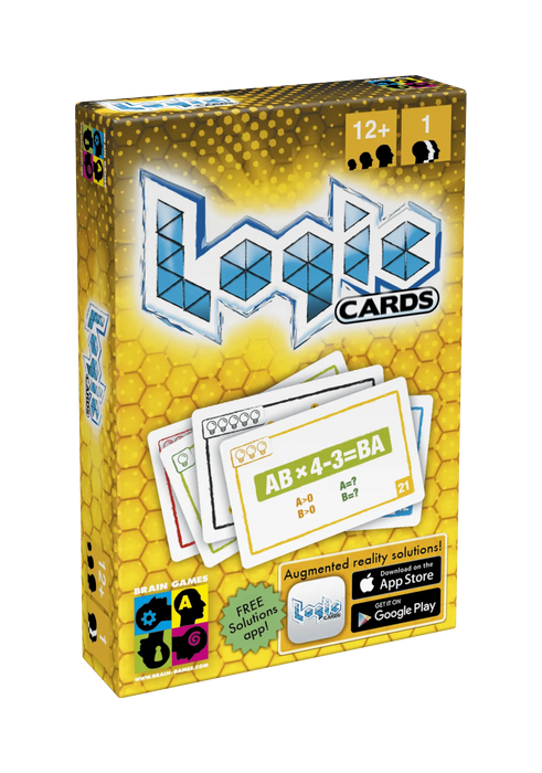 BrainGames Prāta mežģi Logic Cards: Yellow, prāta mežģis