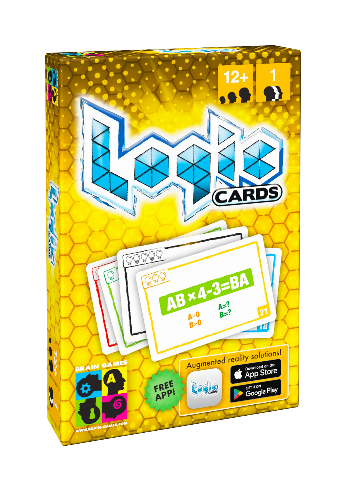 Brain Games LV Logic Cards Yellow